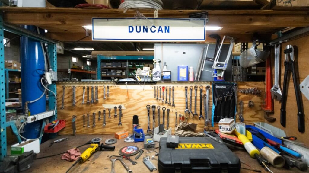 Duncan work desk